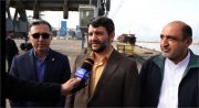 بندرانزلی ظرفیت صادراتی و ترانزیتی ۲۰ میلیون تن کالا را دارد