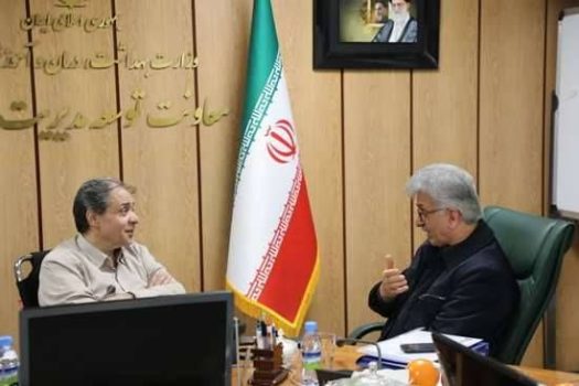 پیگیری مطالبات پرسنلی نظام سلامت گیلان در دیدار رئیس دانشگاه علوم پزشکی با معاون وزیر بهداشت