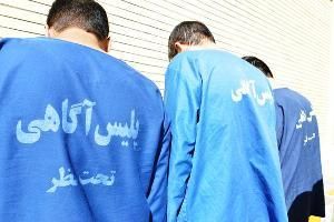 دستگیری عاملان سرقت نافرجام طلا فروشی تالش دستگیری عاملان سرقت نافرجام طلا فروشی تالش