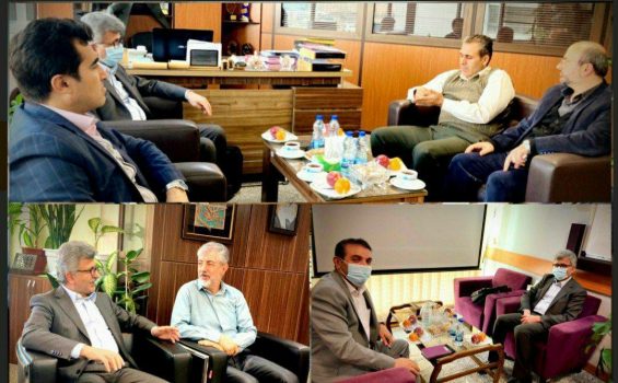 دیدار سرپرست دانشگاه علوم پزشکی گیلان با سه تن از مدیران وزارتی