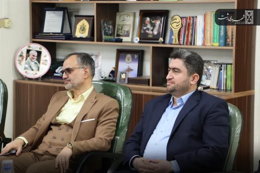 دیدار سرپرست شهرداری رشت بهمراه ریاست شورای اسلامی با فرمانده سپاه ناحیه رشت