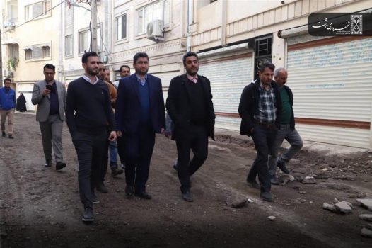 بازدید سرپرست شهرداری رشت از پروژه آسفالت و بهسازی معابر شهرک فرهنگیان رشت بازدید سرپرست شهرداری رشت از پروژه آسفالت و بهسازی معابر شهرک فرهنگیان رشت