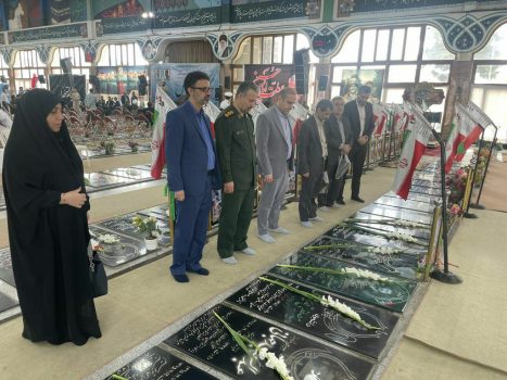 مدیران و کارکنان تامین اجتماعی گیلان در یادواره شهدای عملیات بیت المقدس حضور یافتند