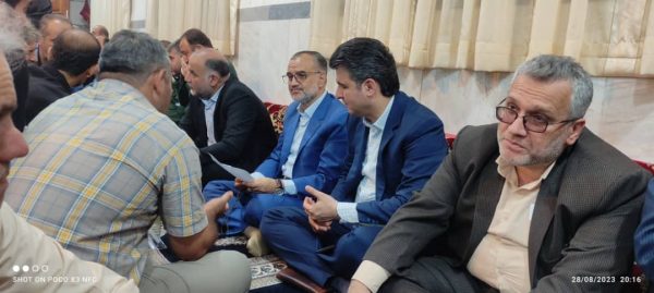 برپایی میز خدمت با حضورمحمد حسین واثق کارگرنیا رئیس شورای اسلامی شهر رشت
