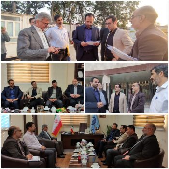 نشست مشترک شهردار رشت با رئیس دانشگاه علوم پزشکی گیلان