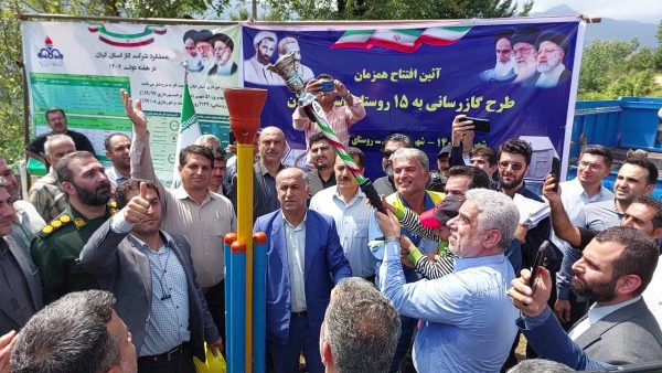 ۴۲ طرح گازرسانی و ۳ طرح توسعه ظرفیت گاز در گیلان به بهره برداری رسید