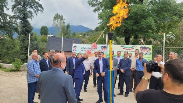 ۳ روستای کوهستانی شهرستان آستارا برخوردار از گاز طبیعی شدند