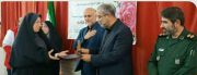معاون اداره بهزیستی فومن قهرمان مسابقه تنیس روی میز (جام حجاب) شد