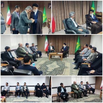 نشست مشترک هیئت رئیسه دانشگاه علوم پزشکی گیلان با امام جمعه بندرانزلی/ بحران جمعیت و سرطان در گیلان نشست مشترک هیئت رئیسه دانشگاه علوم پزشکی گیلان با امام جمعه بندرانزلی/ بحران جمعیت و سرطان در گیلان