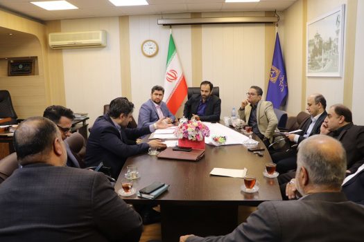برگزاری جلسه بررسی بازگشایی خیابان سعدی به میدان سرگل با حضور شهردار رشت