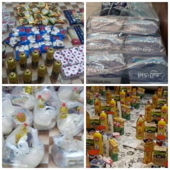 اهدای ۵۰ بسته سبدکالای معیشتی و اقلام بهداشتی به توانخواهان تحت پوشش بهزیستی شهرستان صومعه سرا اهدای ۵۰ بسته سبدکالای معیشتی و اقلام بهداشتی به توانخواهان تحت پوشش بهزیستی شهرستان صومعه سرا