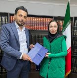 معرفی جیران قربانی به عنوان مسوول ستاد جوانان و دانشجویان مصطفی بلورچی در شهر رشت