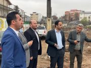 بازدید میدانی شهردار رشت از روند بازگشایی خیابان شهید عاطفی