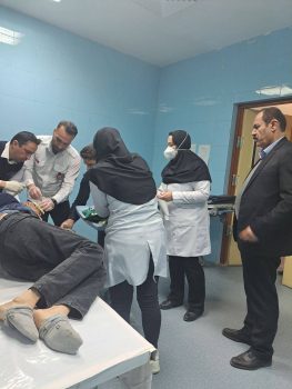 بیمار ۷۰ساله از مرگ نجات یافت