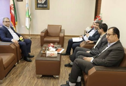 دیدار دکتر اسحق جمال امیدی مدیر عامل و نایب رئیس هیئت مدیره شرکت سیمان خزر با دکتر مازیار رضوی مدیر کل منابع طبیعی استان گیلان دیدار دکتر اسحق جمال امیدی مدیر عامل و نایب رئیس هیئت مدیره شرکت سیمان خزر با دکتر مازیار رضوی مدیر کل منابع طبیعی استان گیلان