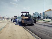 اجرای عملیات روکش آسفالت در محدوده منطقه ۵ شهری
