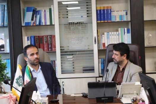 دیدار شهردار رشت با سرپرست جدید اداره کل امور مالیاتی گیلان