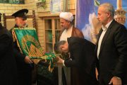 مراسم استقبال بهزیستی گیلان از کاروان خادمین آستان قدس رضوی(ع)