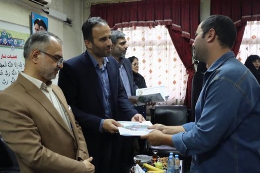 از پرسنل زحمت کش سازمان آرامستان های شهرداری رشت تجلیل شد