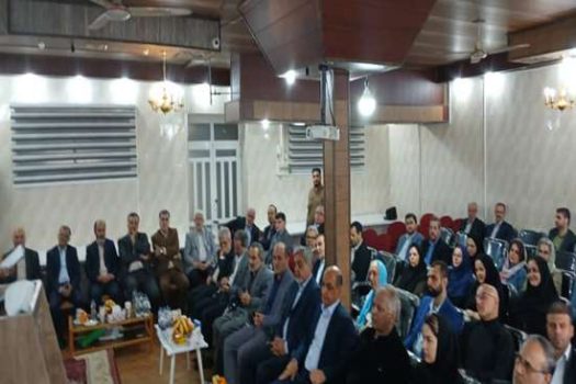 حضور مدیر سازمان‌های مردم نهاد و خیرین سلامت دانشگاه پزشکی گیلان در مراسم بزرگداشت نیکوکار بزرگ گیلانی، زنده‌یاد آرسن میناسیان