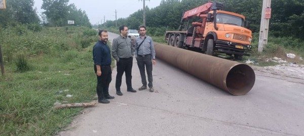 ظرف کمتر از 48 ساعت مجرای دریافت آب کشاورزی تخریب شده 3 روستای فومن ترمیم شد ظرف کمتر از ۴۸ ساعت مجرای دریافت آب کشاورزی تخریب شده ۳ روستای فومن ترمیم شد