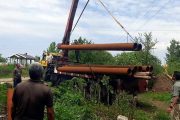 آغاز عملیات اجرایی حفر یك حلقه چاه عمیق آب در روستای اتور سرا شهرستان فومن