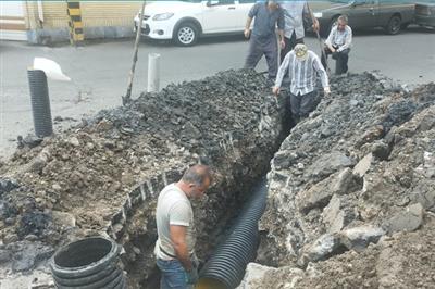 اصلاح شبكه فاضلاب یكصد خانوار رشت اصلاح شبكه فاضلاب یكصد خانوار رشت