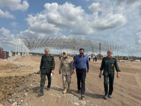 بازدید فرمانده سپاه قدس گیلان با همراهی شهردار رشت از روند آمادهسازی محل برگزاری دومین کنگره ۸۰۰۰ شهید استان بازدید فرمانده سپاه قدس گیلان با همراهی شهردار رشت از روند آمادهسازی محل برگزاری دومین کنگره ۸۰۰۰ شهید استان