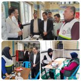 ویزیت رایگان ۱۰۵ نفر از اهالی دیورش رودبار با حضور تیم تخصصی پزشکی