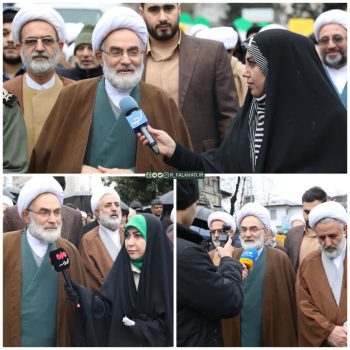 ملت ایران با حضور امروز، خط بطلان بر دخالت بیگانه و آشوب کشید