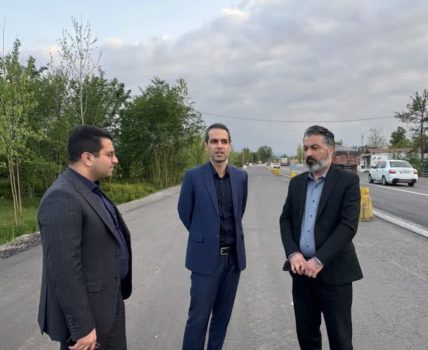 بازدید مدیرکل راه و شهرسازی از محور سیاهکل–بازکیاگوراب؛ گامی مؤثر در توسعه حمل‌ونقل و دسترسی‌های منطقه‌ای