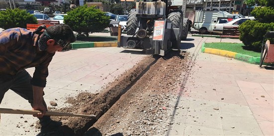 گامی در توسعه خدمات بانکی ؛ اجرای طرح فیبرنوری اختصاصی بانک ملت شعبه رستم آباد