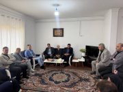دیدار شهردار و اعضای شورای اسلامی شهر رشت با خانواده شهید «حمید سلمان‌پیشه»