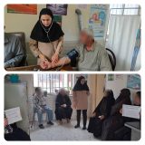 همزمان با هفته ملی سلامت؛ ویزیت رایگان و غربالگری سلامت در روستای علی‌آباد بالا