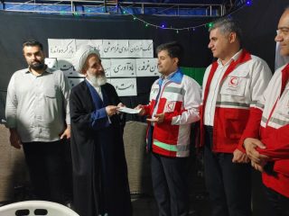 گامی موثر در کارآفرینی اجتماعی؛ اهدای ۲۴۰ میلیون تومان توسط خیریه «احسان‌گستران علوی» به هلال‌احمر گیلان