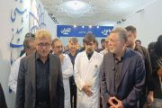 بازدید از بیمارستان‌های موقت در معیت وزیر بهداشت