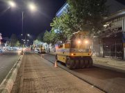 بهسازی خیابان شهدای رشت با اجرای روکش آسفالت در مسیر تقاطع جانبازان