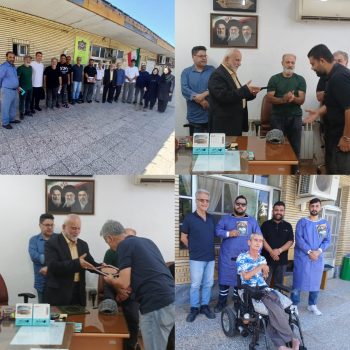 حضور گروه نیکوکاری «خدمتگزاران بی‌منت» تهران در آسایشگاه معلولین و سالمندان رشت/جلوه ای از عشق در خدمت به هم نوعان