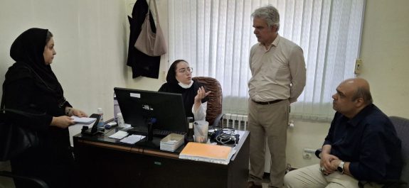 بازدید و پایش نحوه‌ی اجرای برنامه پزشکی خانواده (شهری) و نظام ارجاع در فومن