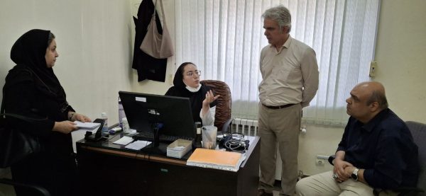 بازدید و پایش نحوه‌ی اجرای برنامه پزشکی خانواده (شهری) و نظام ارجاع در فومن