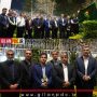 برافراشتن پرچم متبرک با نشان شرکت توزیع نیروی برق گیلان در محوطه ستادی این شرکت