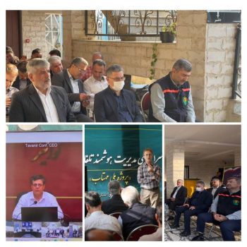 برگزاری مانور سراسری طرح ملی «مهتاب» در تولم شهر