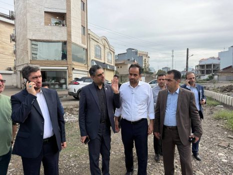 بازدید شهردار رشت از مراحل پایانی بازگشایی خیابان شهید داودی